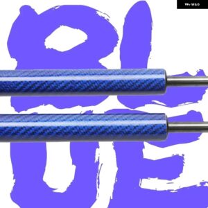 ポルシェ ボンネット ダンパー カイエン 955/957 9PA 2002-2010 ガスストラットリフト サポート フロント ボンネット - Blue Carbon Fiber