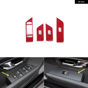 ランドローバー レンジローバー イヴォーク 2012 13 14 15 16 17 18 プラスチック レッドカーボン スタイル 装飾 アクセサリー インテリア ステッカー - Windows control pane