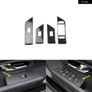 ランドローバー レンジローバー イヴォーク 2012-2018 右ハンドル 用 プラスチック カーボン スタイル 装飾 アクセサリー インテリア ステッカー - Windows control pane