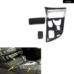 BMW M5 2012 2013 2014 右ハンドル プラスチック カーボン スタイル 装飾 アクセサリー インテリア ギアドア トリム ステッカー - Gear