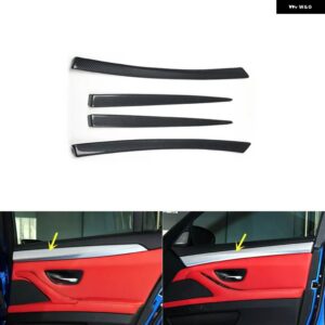 BMW M5 2012 2013 2014 右ハンドル プラスチック カーボン スタイル 装飾 アクセサリー インテリア ギアドア トリム ステッカー - Door trims