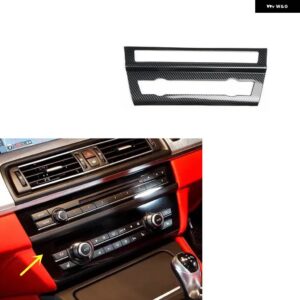 BMW M5 2012 2013 2014 右ハンドル プラスチック カーボン スタイル 装飾 アクセサリー インテリア ギアドア トリム ステッカー - Center console