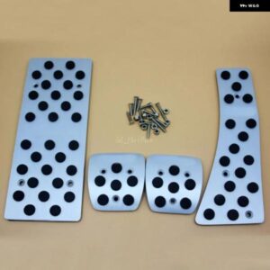 マニュアル MT LHD アルミ パッド ペダルセット ガスブレーキ フットレスト 4個 ホンダ シビック 2006 - 11 カーアクセサリー
