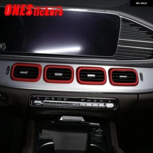 メルセデス ベンツ GLE GLS クラス W167 V167 クーペ C167 X167 2020-2025 カーアクセサリー セントラ ル エアコン アウトレット トリム カバー