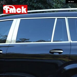メルセデス ベンツ GLE GLS クラス W167 V167 X167 AMG GLE53 63 GLS63 2020-2025 カーアクセサリー ウィンドウB C ミドルピラー ストリップ トリム