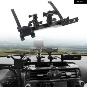 トヨタ 4RUNNER 2010-2024 センター コンソール フォン ホルダー ダッシュボード マウント GPS デジタルデバイス ブラケット