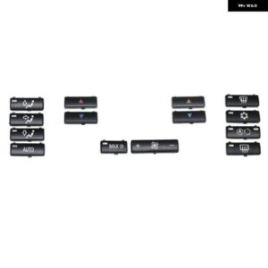 14個 車用 エアコン スイッチ ボタン カバー BMW X5 E53 1999-2006 E39 1996-2002 64116915812