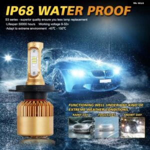 2個 アップグレード CSPチップ72W 8000LM車用LED ヘッドライト バルブ フォグランプ H4 H13 H1 H7 H11 9005 9006 9007 ヘッドランプ バルブ - 9005　HB3　H10