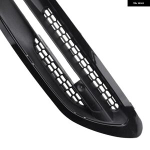 1ペア 車用サイドフェンダー エアベント トリム カバー BMW F10 セダン 5シリーズ M5 2011-2017 グリル アウトレット フレーム - Gloss　Black