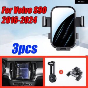 ボルボ S90 2016-2024 車用携帯電話 ホルダー スタンド マウント クリップ