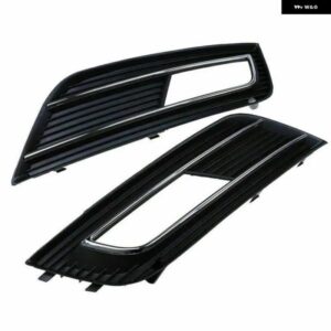 車用フロント バンパー フォグライト ランプ グリル カバー アウディ A4 B8フェイスリフト2012-2015 8K0807681K 8K0807682K
