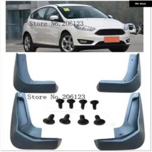 フォード フォーカス 3 MK3 ハッチバック 2011 - 2018セット マッド マッド フラップ スプラッシュガード 2016 2017 2012 - 15