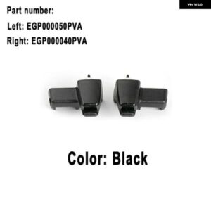 レンジローバー L322 2003-2012 2個 サンバイザー リテーナー クリップ クラス プ ABS 固定バックル EGP000040PVA EGP000050PVA EGP000040NUG - Ivory　without　screw