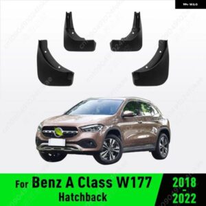 メルセデス ベンツ A クラス ハッチバック W177 2018 - 22 フェンダー マッド フラップ スプラッシュガード マッドガード カーアクセス