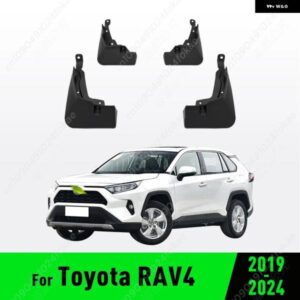 トヨタ RAV4 2019 - 24 フェンダー マッドガード ガード スプラッシュ カーアクセサリー