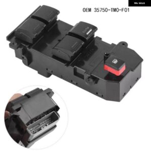 電動パワーウィンドウマスタースイッチ 35750-TM0-A01 ホンダ シティ 2007-2012 RHD 35750TM0A01