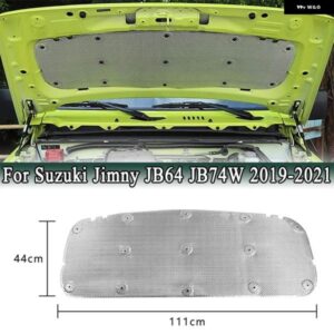 スズキ ジムニー JB64 JB74W 2019-2022 フロント エンジン フード断熱 パッド 遮音 断熱 コットンカバー パッド 自動車アクセサリー