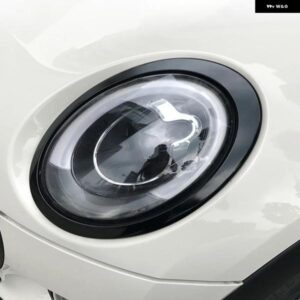 車用 ヘッドライト テールライト グリル サラウンド カバー トリム BMW MINI COOPER/ COOPER S F55 F56 F57 JCW 2014-2022 - 2pcs