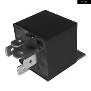 20個 5ピン 12V リレースイッチ SPDT 30/40アンペア 12ボルト 自動車用リレー 自動車用ファン - Black