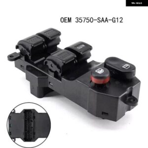 電動パワーウィンドウ コントロール スイッチ 35750-SAA-G12 ホンダ ジャズ 03-08 35750SAAG12