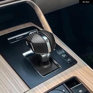 2022-2024 マツダ CX-60 CX60 ギア シフト ノブ ヘッドカバー キャップ アクセサリー - BLACK