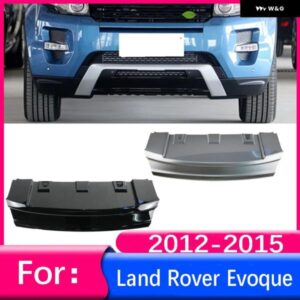 ランドローバー レンジローバー EVOQUE 2010-15 フロントバンパー 牽引フックカバー 牽引アイガードボード カスタムパーツ アクセサリー 交 - black