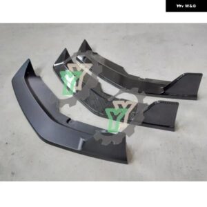 日産 セントラシルフィ 2020 2021 カーアクセサリーフロントバンパー リップあご 外装 部品 装飾チューニングスプリッター カスタムパーツ - Carbon　Fiber　Look