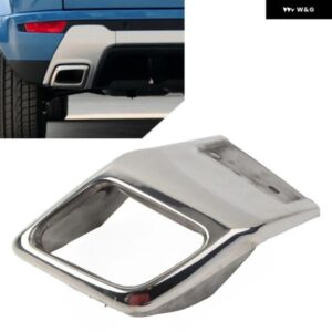 1個 リアバンパー マフラートリム ランドローバー レンジローバー EVOQUE 2010-2018 カスタムパーツ アクセサリー 交換用部品 互換品 - 1Pcs　Left