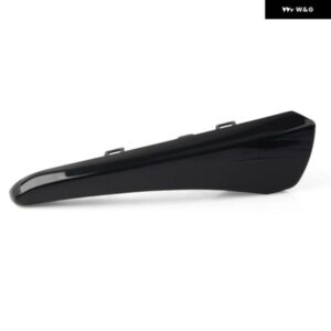 フロントバンパー インサートアンダーモールディングトリム ジャガー XF 2012-2015 C2Z20503 C2Z20499 光沢 BALCK カーアクセサリー カスタ - 1Pcs　Right