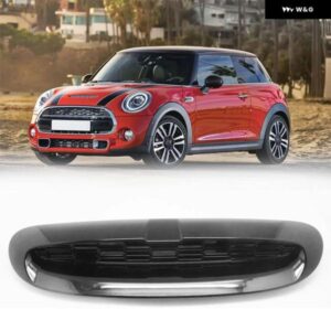 ミニクーパー S JCW F54 F55 F56 F57 2014.6+ フロントエアフードエンジンボンネットスクープベントアウトレットカバー トリム メッシュグリ - Carbon　Fiber　Look