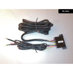 1セット フロントバンパーライト トヨタ タンドラ 2007-2013 とセコイア 2008-ON 12V LED デイタイム ランニングライト DRL フォグランプ - Black　Cover