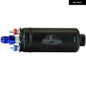 在庫あり 0580254044 50-1005 400LPH 高圧インライン燃料 ポンプ キット E85 10AN フィッティング + 60MM 燃料フィルター ブラケット + A-E - Black　Decal