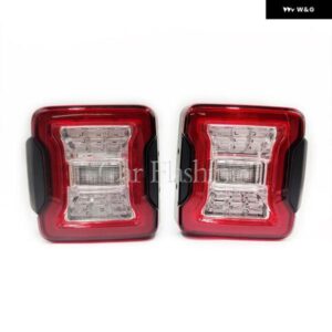1セット 車 LED ジープ ラングラー JK 2007 2008 2009-2017 テールライト DRL ブレーキリバースウィンカー リア テールライト アセンブリ ラ - USA　version3
