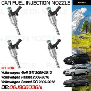 フォルクスワーゲン ゴルフ MK6 GTI 2009-2013 VW パサート 2008-2010 VW パサート CC 2009-2012 燃料インジェクターノズル噴射 06J906036N