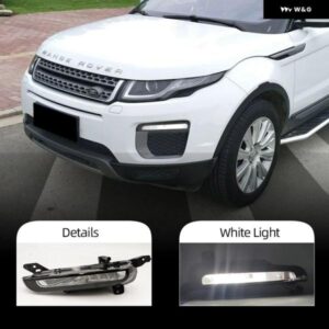 フロント フォグランプ FOGLIGHT ランドローバー レンジローバー イヴォーク 2015-18 DRL デイタイム ランニングライト カスタムパーツ ア