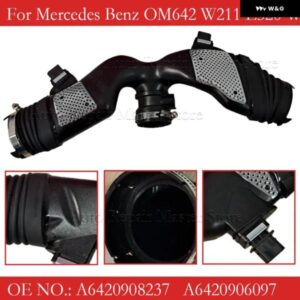 メルセデスベンツ OM642 W211 W164 W251 6420946397 A6420908237 A6420943497 6420908237 エンジンエアホースダクトフローセンサー 付き カ