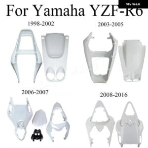 未塗装 リアテール ABS フェアリング ヤマハ YZF-R6 1998-2016 1999-2004-15 カスタムパーツ アクセサリー 交換用部品 互換品