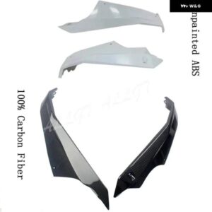 未塗装 ABS プラスチック /100% カーボン下側 フェアリング カウル パネル カバー KAWASAKI NINJA 400 2018 2019 カスタムパーツ アクセサ