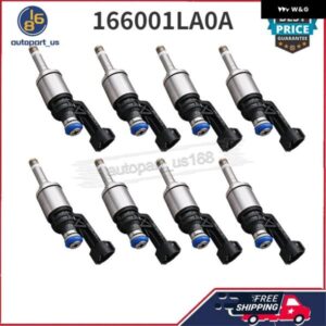 166001LA0A 16600-1LA0A 16600 1LA0A 8個 燃料インジェクター 2011-2013 インフィニティ M56 5.6L 2011-2013 インフィニティ QX56 5.6L カ