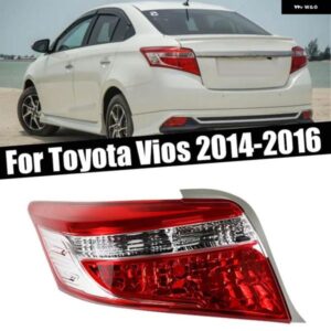 トヨタ ヴィオス 2014 2015 2016 車用 リアランプ テールライト ハザード灯 ブレーキランプ フォグランプ カバー オート テールライト ハウジング バルブ 無