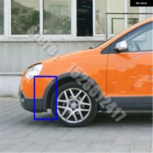 フォルクスワーゲン VW クロスポロ 2007-2010 カー スタイリング アクセサリー ホイールフェンダーフレア ホイールエクステンション ホイールアーチ プラス