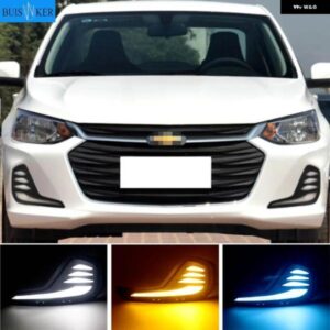 シボレー キャバリエ 2020年式 デイタイム ランニングライト ウィンカー フォグランプ カバー LED DRL カー スタイリング 1ペア