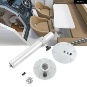 テーブル台座脚 460〜700MM 360°回転可能 RV キャンピングカー キャラバン ボート ヨット ホーム