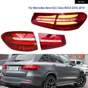 メルセデス ベンツ GLC クラス W253 GLC200L GLC260L GLC300L 2016-2019 LED リア テールライト アセンブリ ブレーキライト テールライト 2017 2018