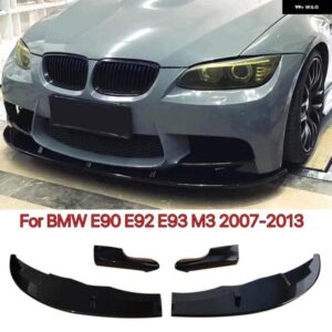 フロント バンパー スポイラー リップロアスプリッターブレードガード フラップ オートアクセサリー BMW E90 E92 E93 M3 2007-2013