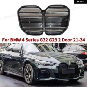 フロント バンパー センターキドニー グリル グロスブラック BMW 4シリーズG22 G23 2ドア2021-24 グリル カー スタイリング