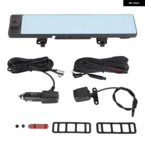 バックミラー カメラ 3チャンネル フロント リア 車内録画 3表示モード GPS トラック 180度広角バックミラー