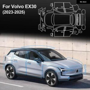 ボルボ EX30 2023 2024 2025 車用ペイント フィルム クリアTPU ボディ ステッカー 傷防止補修フィルム 補修