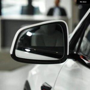 テスラ モデルX 車用ビューミラー 広角ガラス 自動調光 ヒーター付き 9252404001 9252405001 2016-23