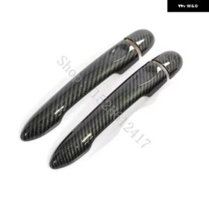 カーボンパターン ルノー クリオ IV クリオ 4 ルーテシア 2012~2019 車 ドアハンドル カバー スタイリング アクセサリー 2013 2014 2015 - 2Dr　no　key　1　button
